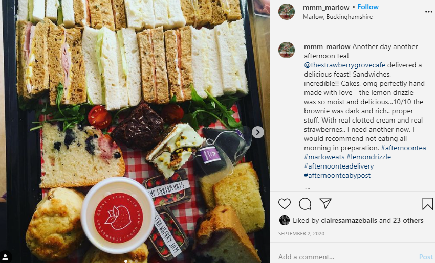 Vegetarian Afternoon Tea for 10